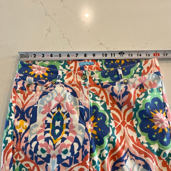 J. McLaughlin Lexi Jeans In Midi Oahu Size 8 - Picture 8 of 10